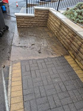 photo of a clean patio in colne uk