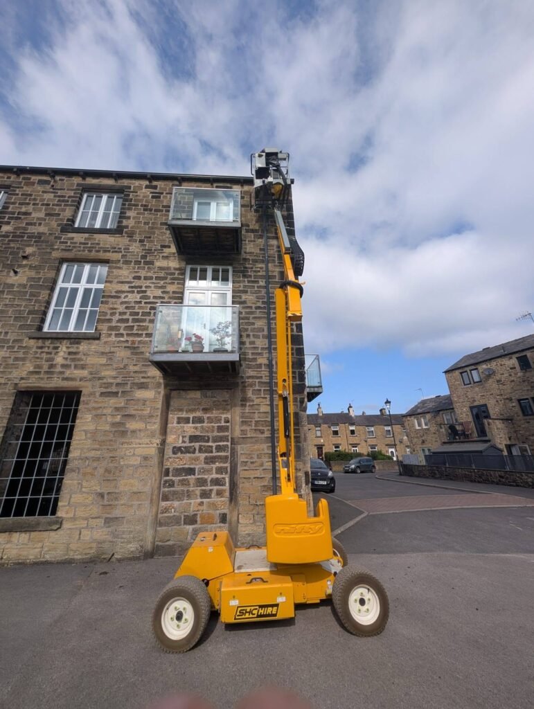 Access platform on site