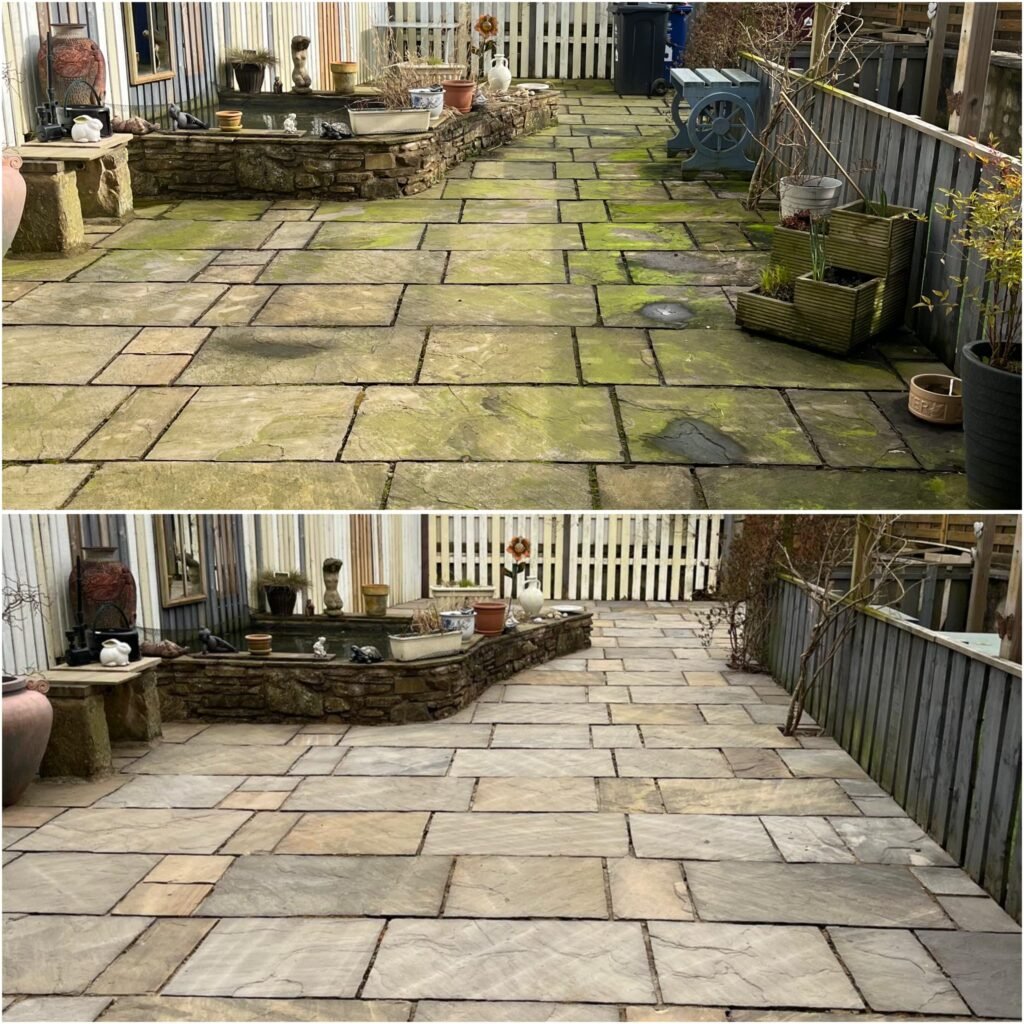 Pressure washing