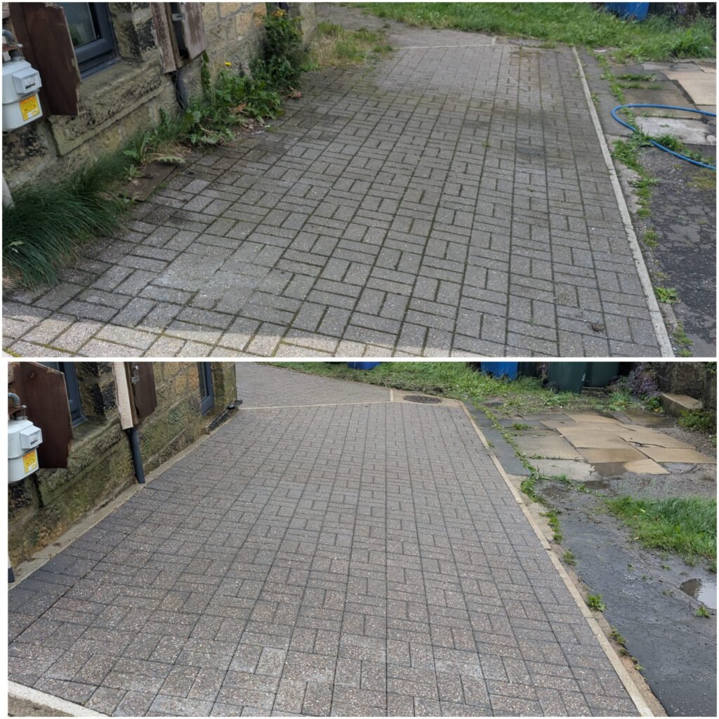 Driveway cleaning