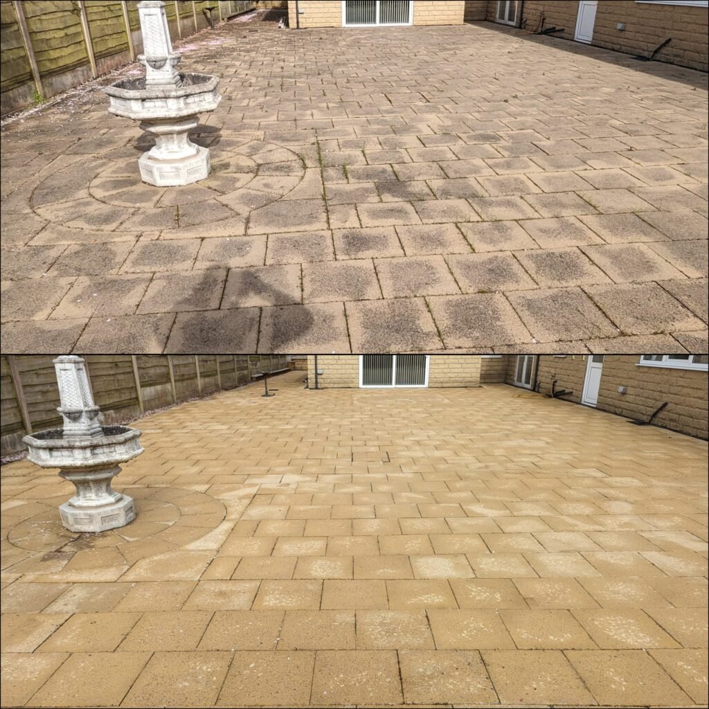 Patio & pathway