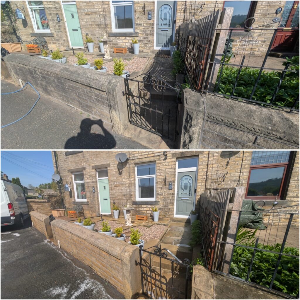 Brick & wall cleaning